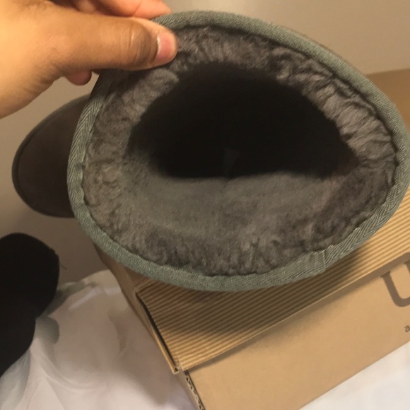 Authentic Gray Tall Uggs - Picture 7 of 8